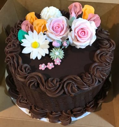 Three Layer Chocolate Cake Three Layer Chocolate Cake